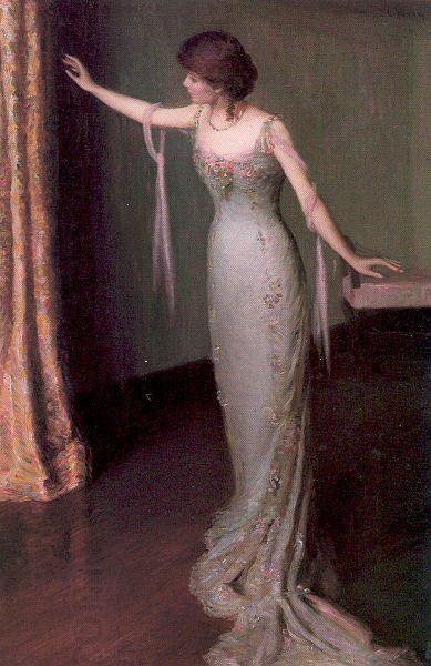 Perry, Lilla Calbot Lady in an Evening Dress China oil painting art